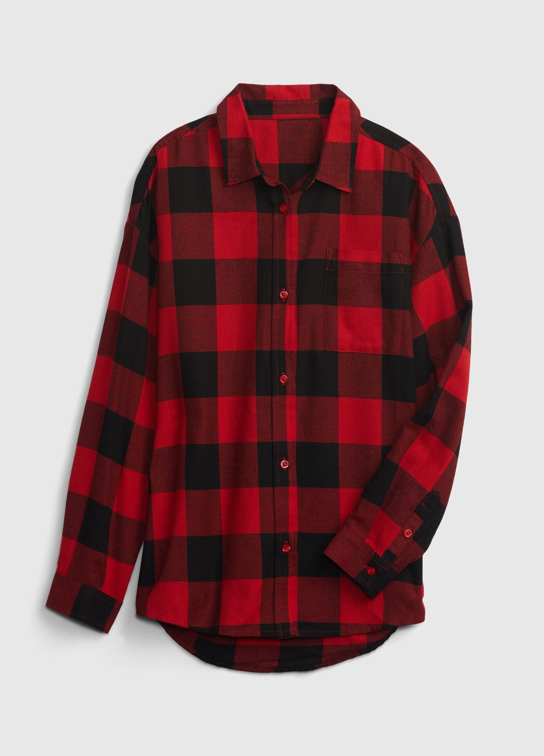 Shirt in check cotton