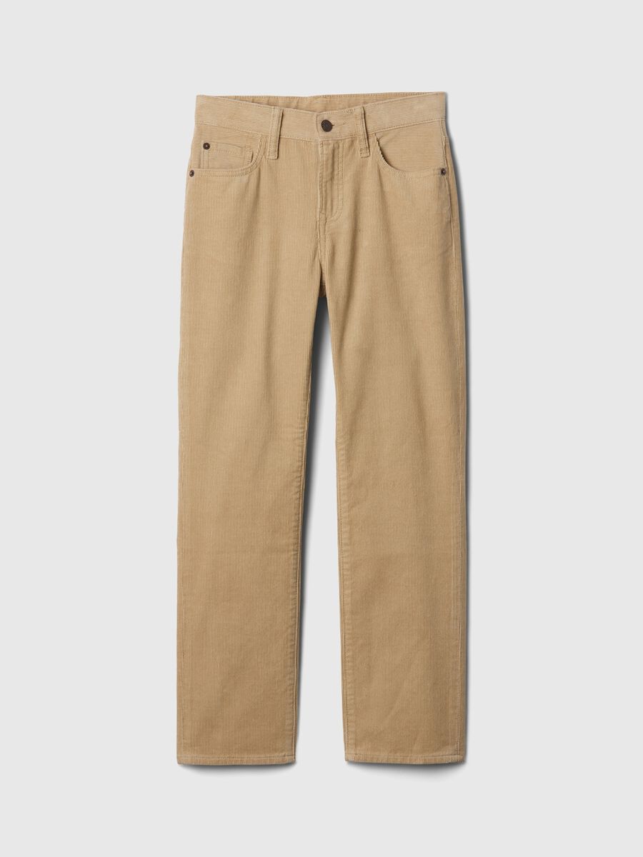 Pantaloni chino in corduroy Bambino_3