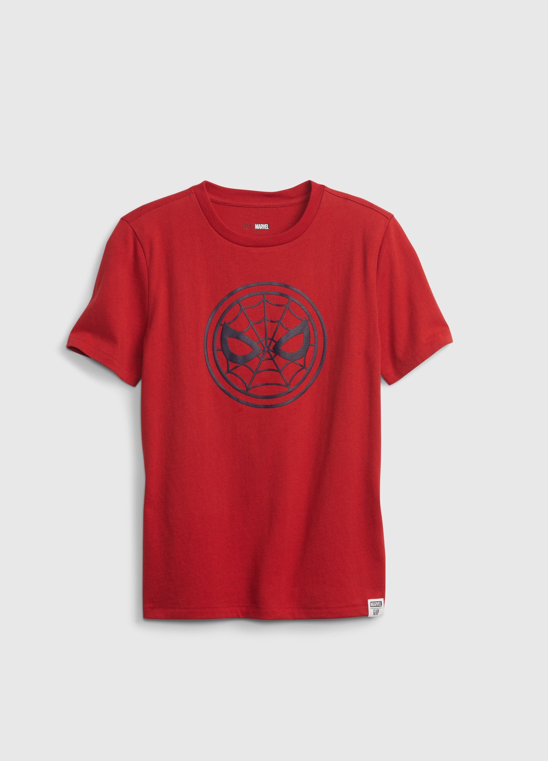 Cotton T-shirt with Spider-Man print_0
