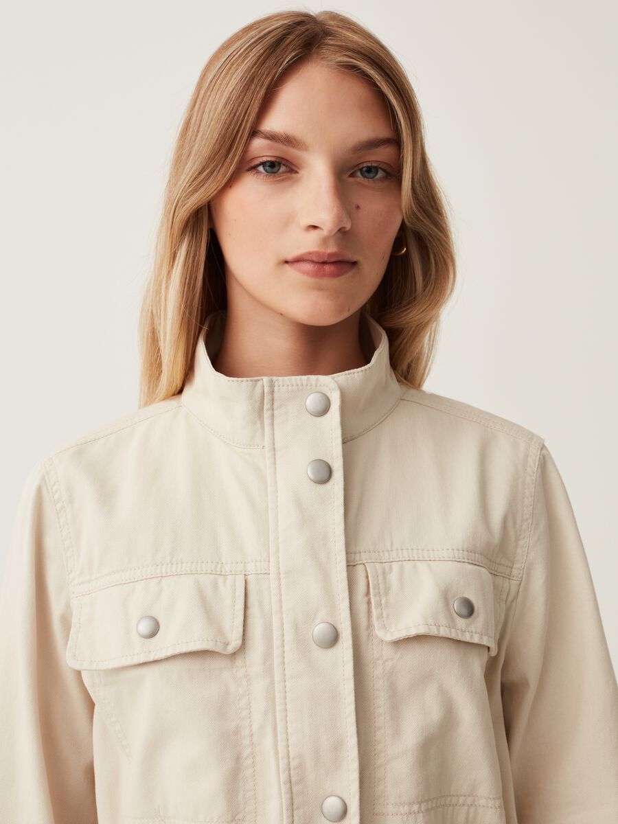 Cotton safari jacket_2