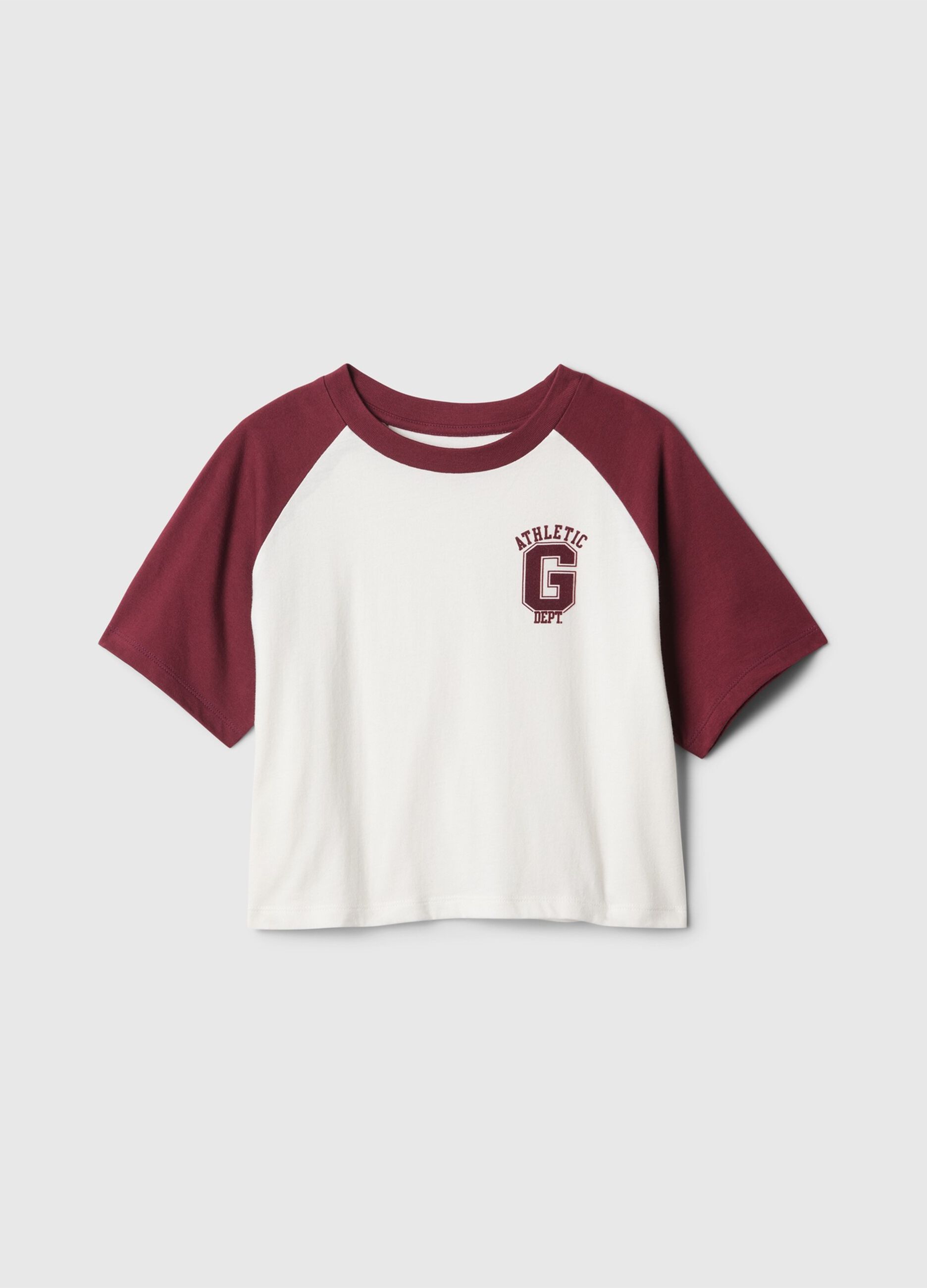 T-shirt boxy fit con stampa Athletics_3