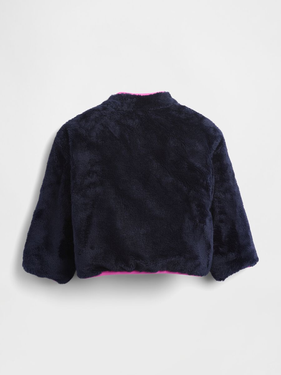 Giacca blu fiori per bambina Bambina_1