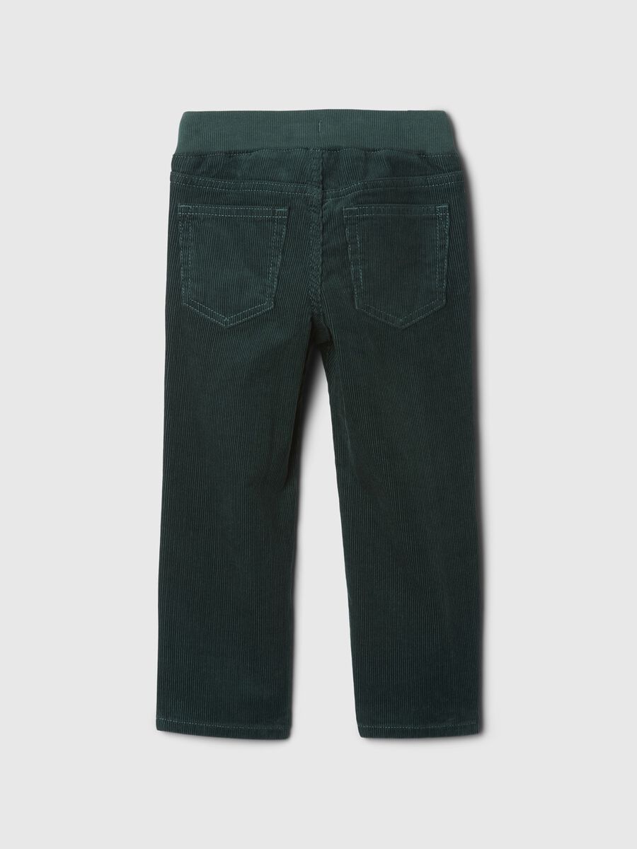 Pantalone in velluto con coulisse  Bimbo_2