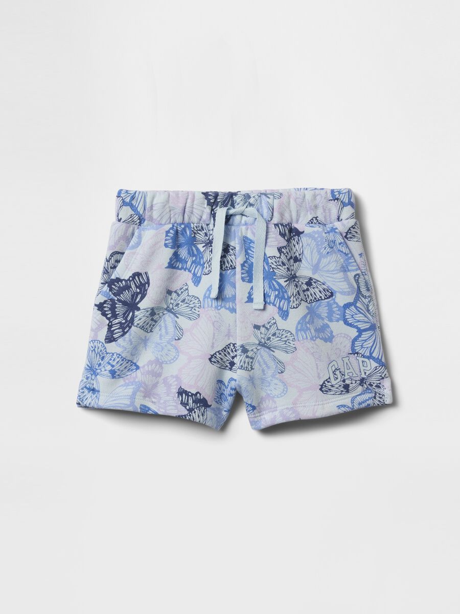 Knit shorts with butterflies GAP Kids Baby Girl_0