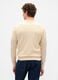 Pullover beige in misto cotone_2