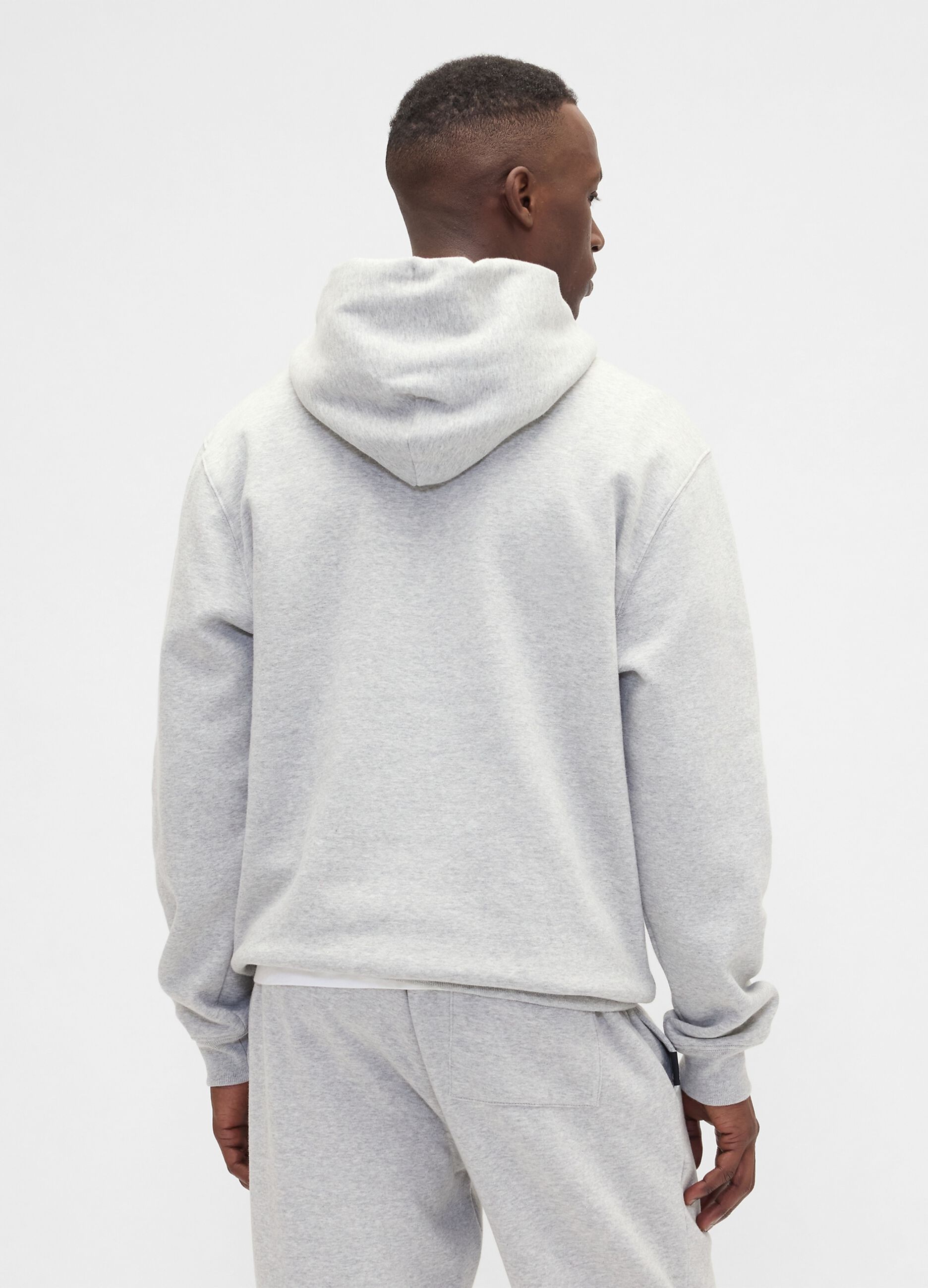 Grey Hoodie Sweatshirt