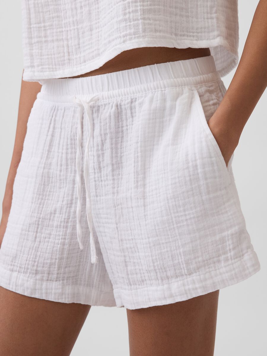 Shorts in puro cotone Donna_4