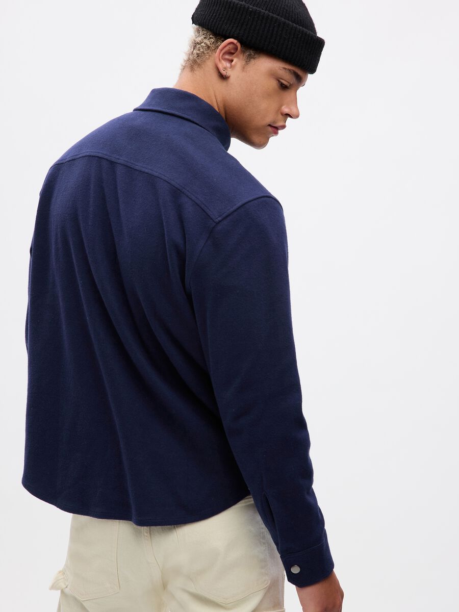 Utility shirt with pockets Man_1