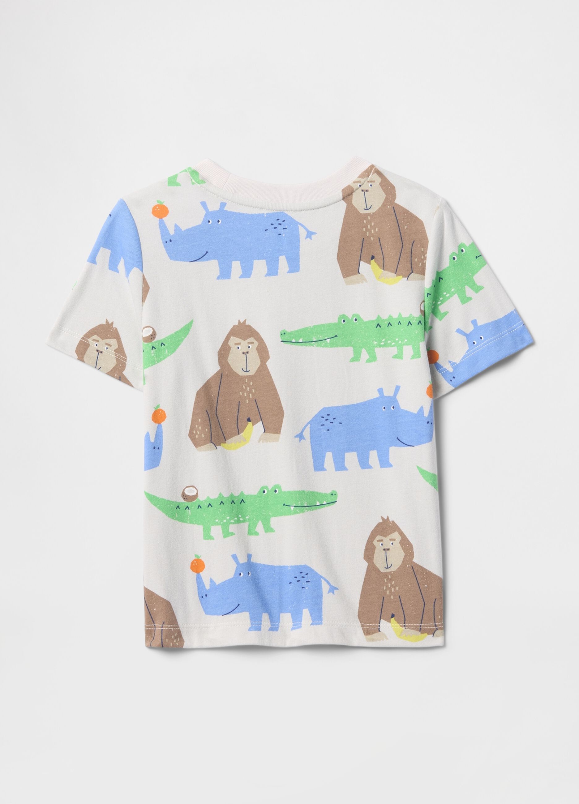Maglietta con fantasia animali per bambini_1
