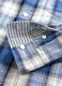 Camicia blu a maniche lunghe in cotone_4