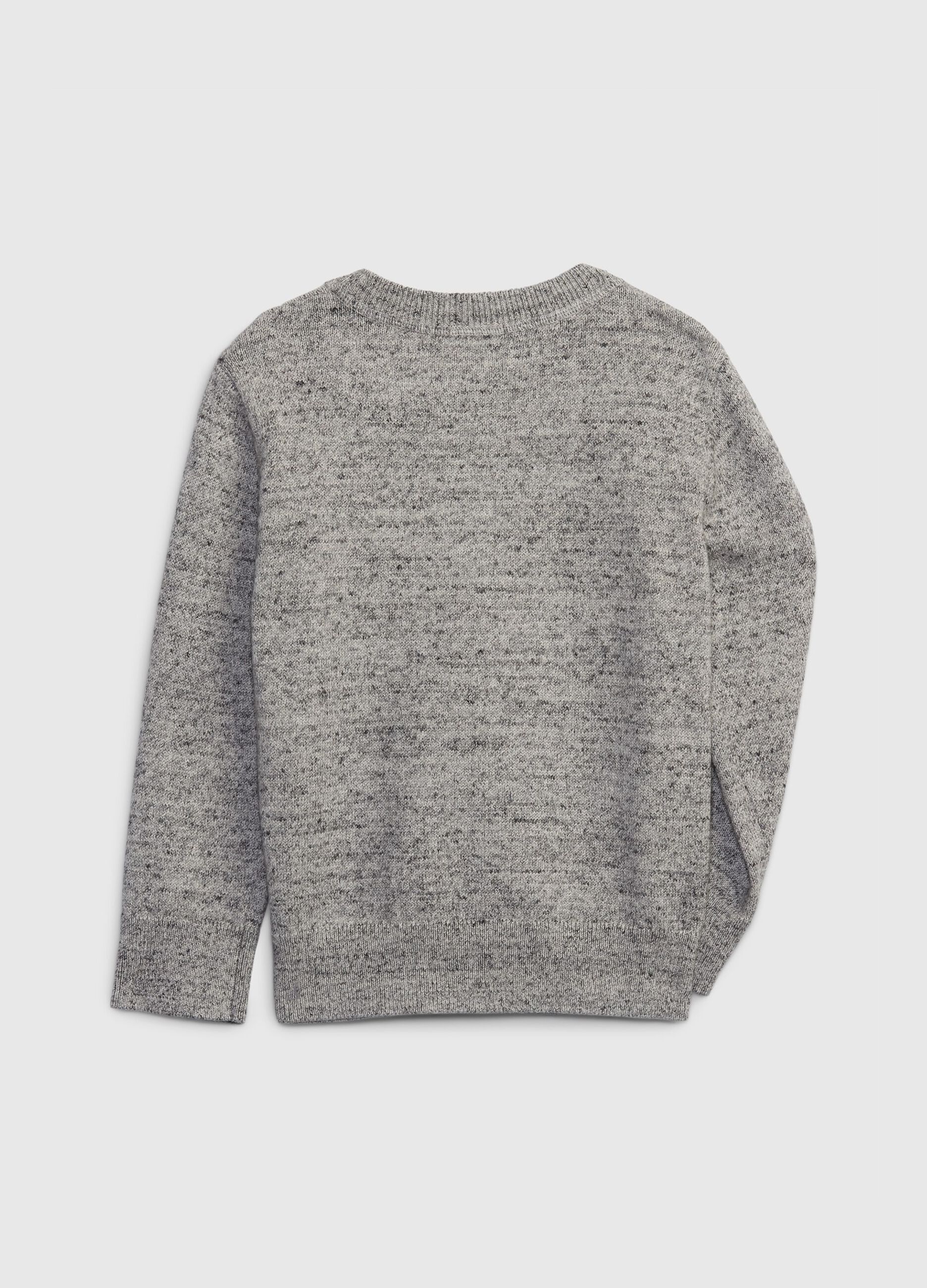 Pullover con ricamo orsetto_1