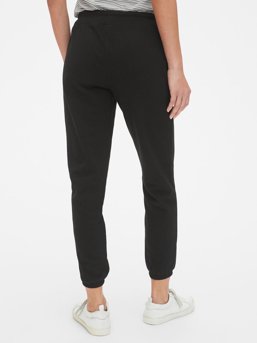 Plush joggers with logo embroidery Woman_1