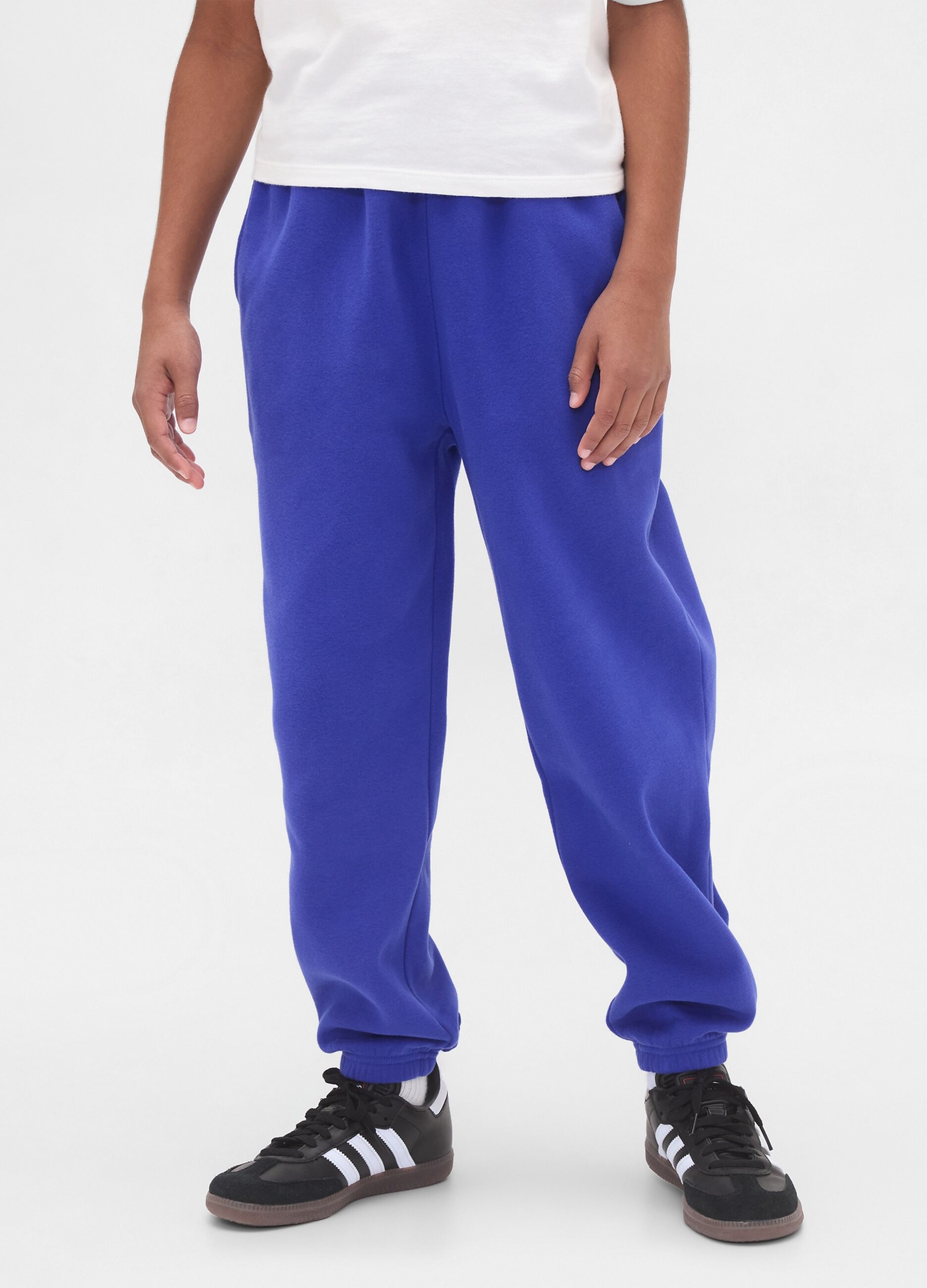 Pantaloni blu in cotone per bambino