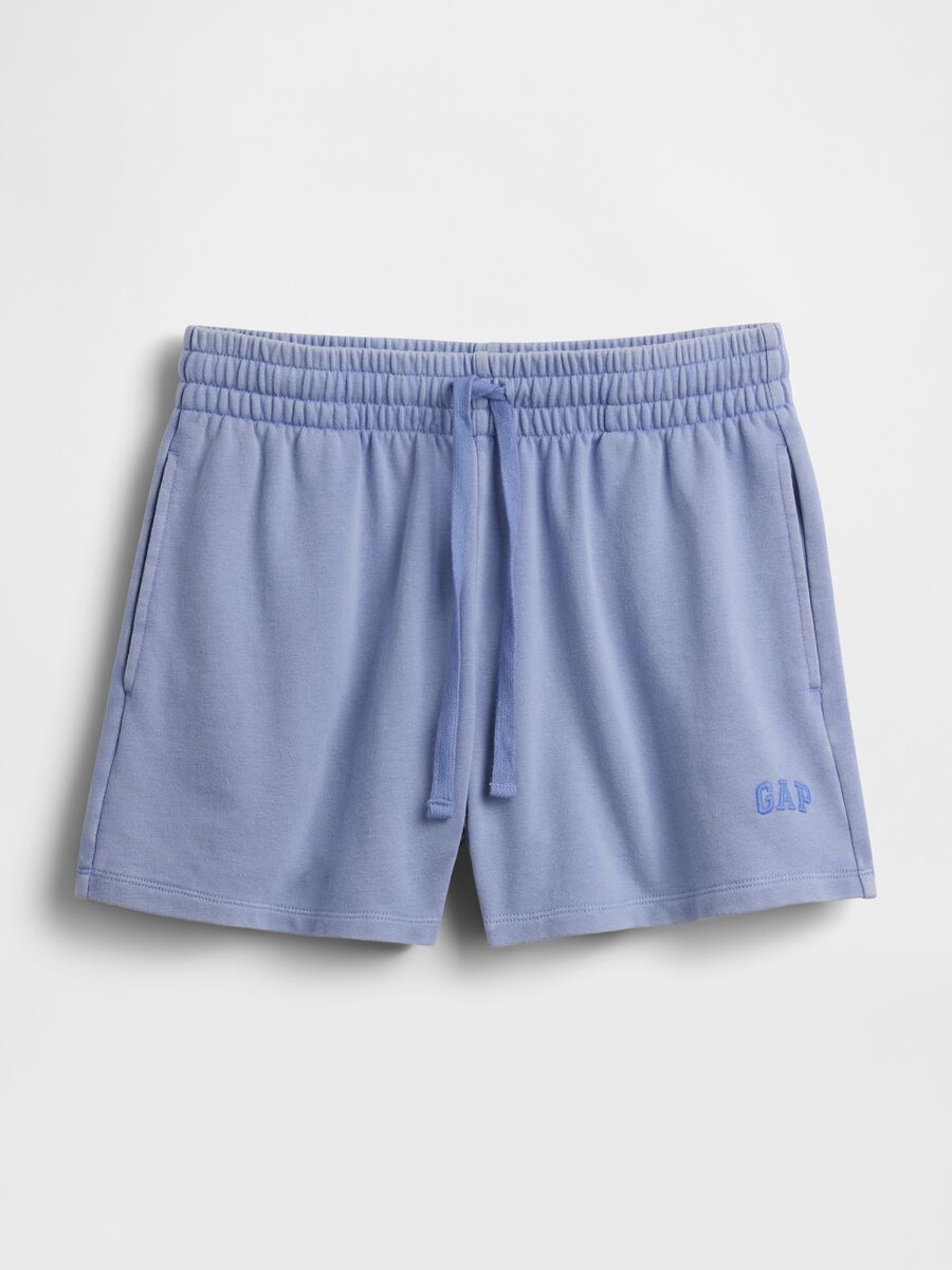 Shorts in misto cotone con logo GAP Donna_3