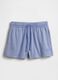 Shorts in misto cotone con logo GAP_3