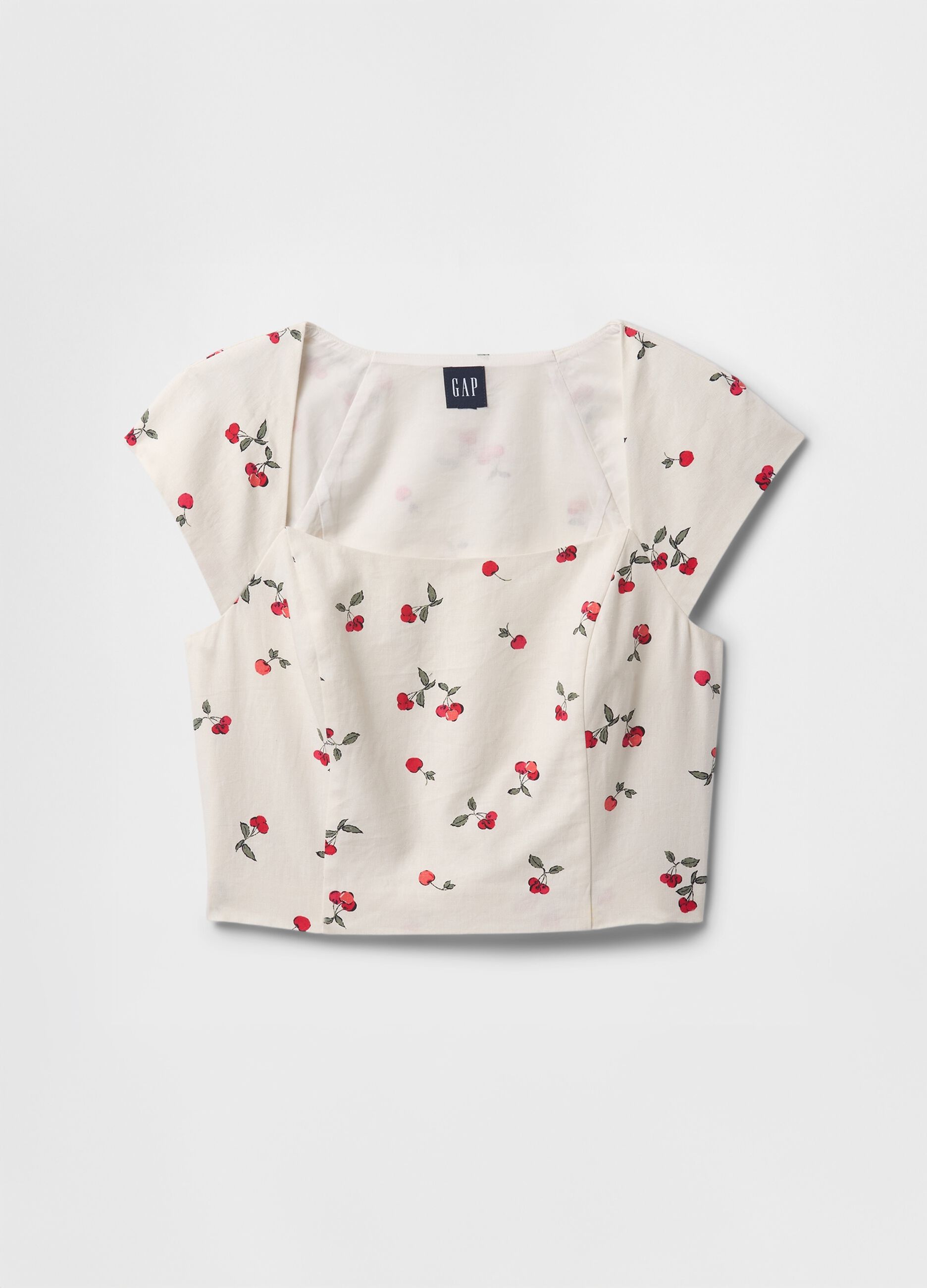 Blusa corta a fiori Gap_3