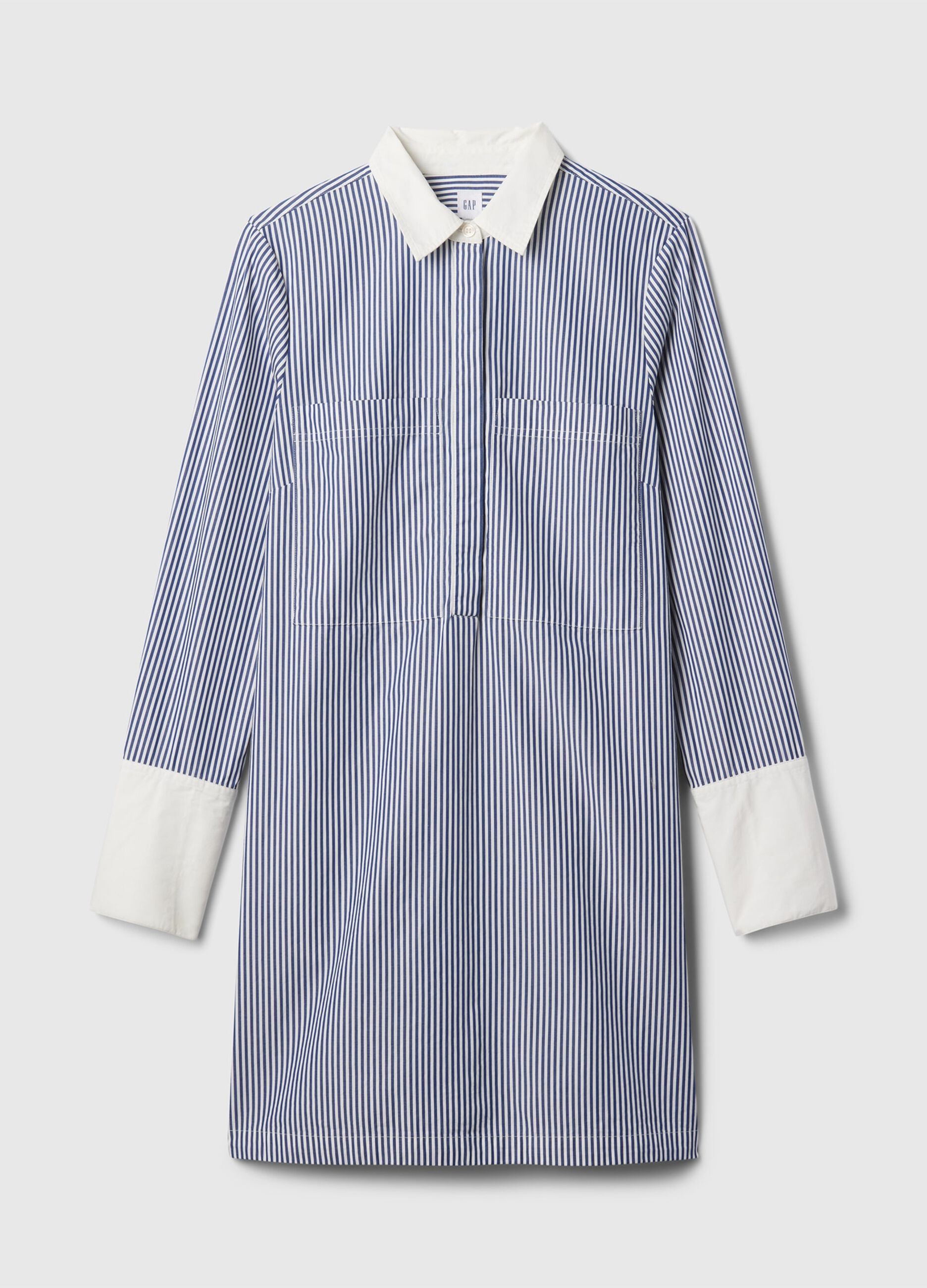 Short shirt dress with stripes_6