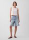 Tank top in misto lino_3