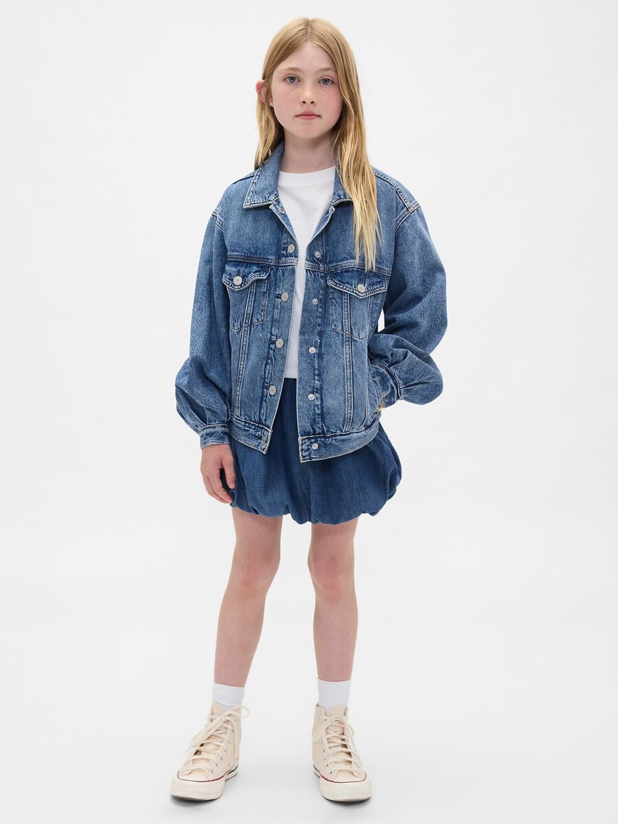 Gonna denim corta per bambina Bambina_0