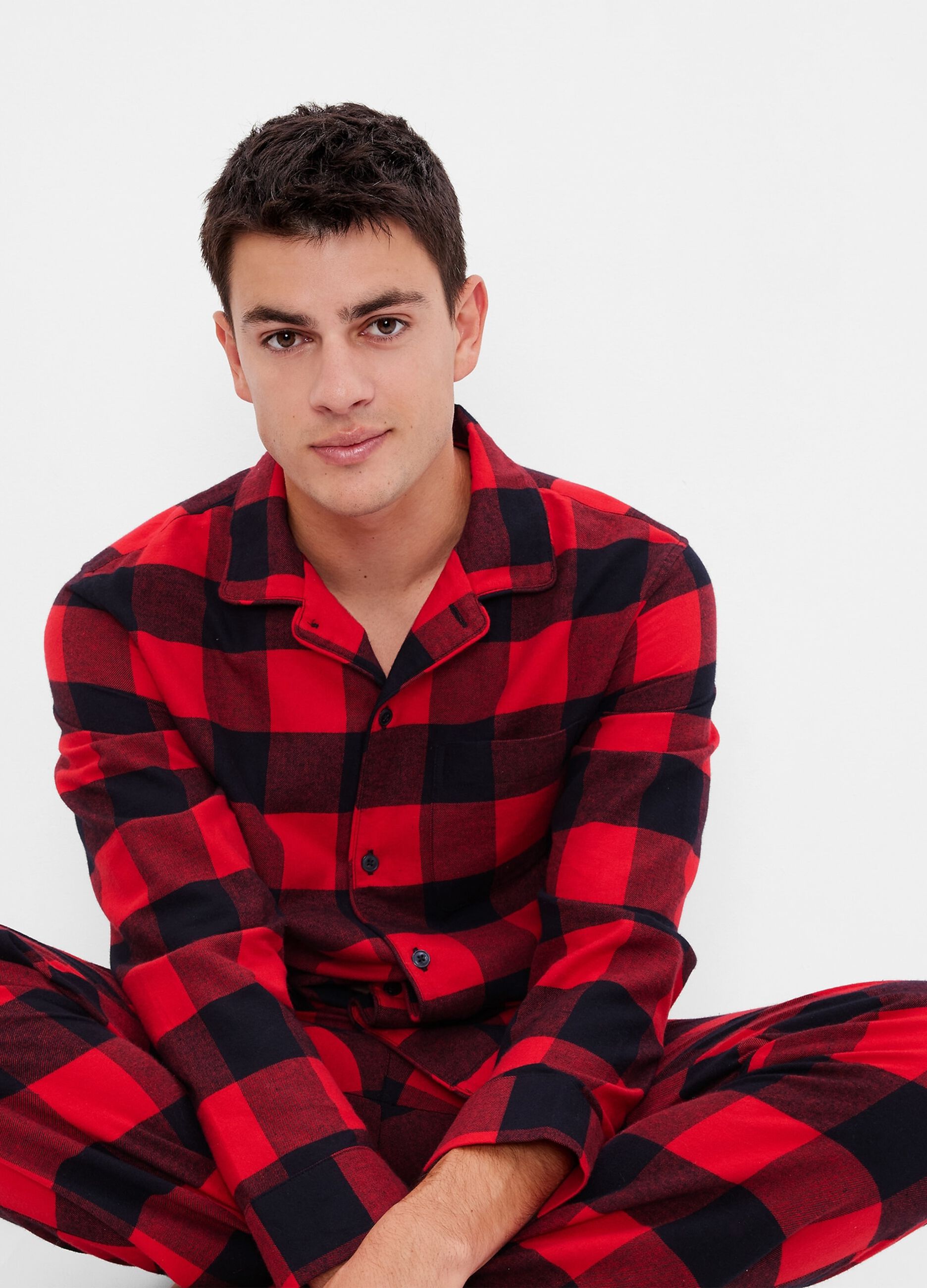 Pyjamas in check flannel_2