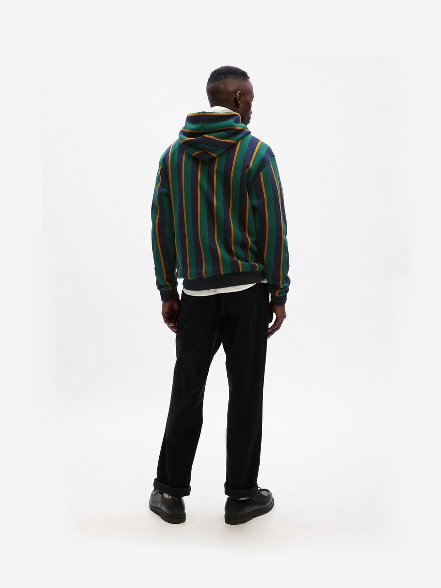 Striped sweatshirt with Dapper Dan of Harlem embroidery Woman_2
