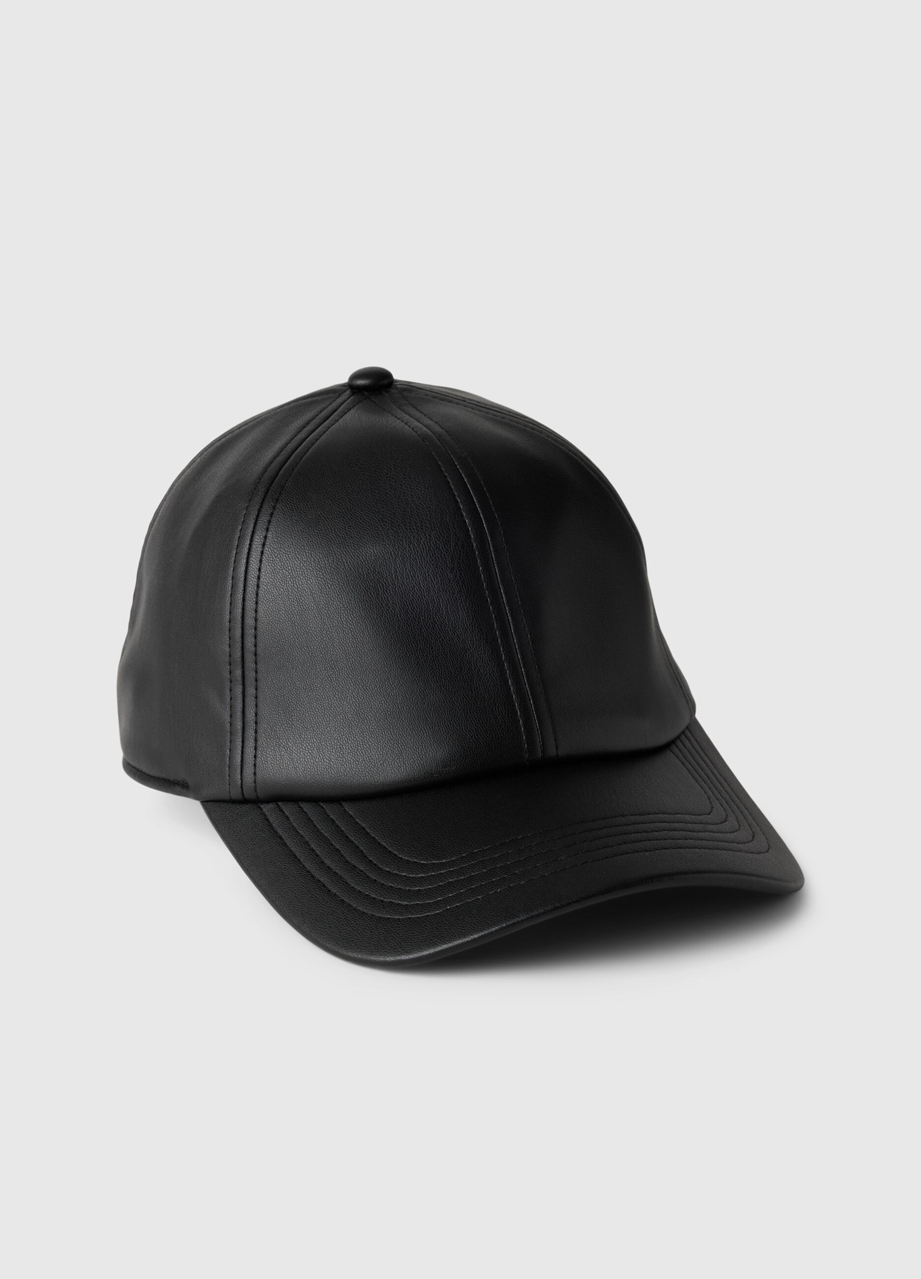 Cappello da baseball effetto lucido