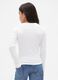 Maglia bianca a maniche lunghe in cotone_1