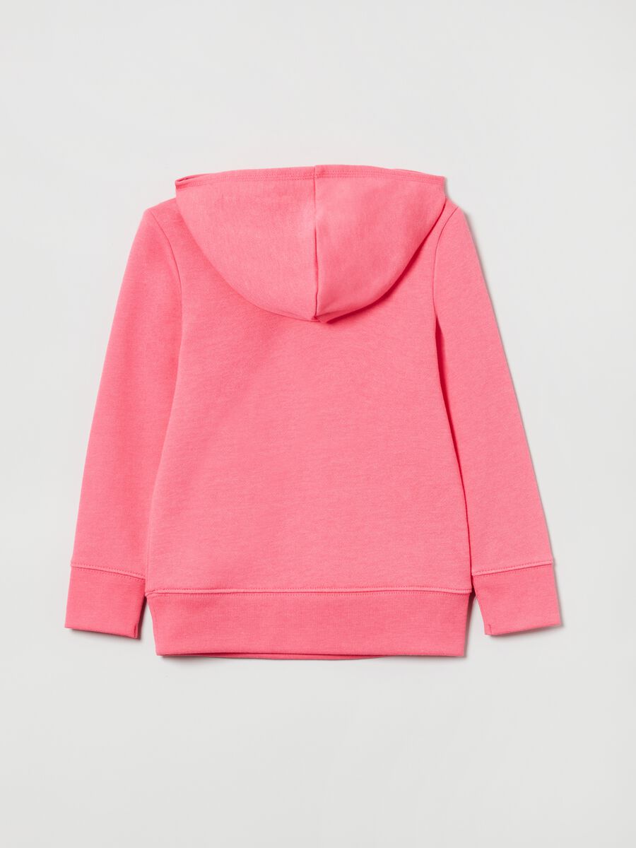 Hoodie with embroidered logo Girl_1
