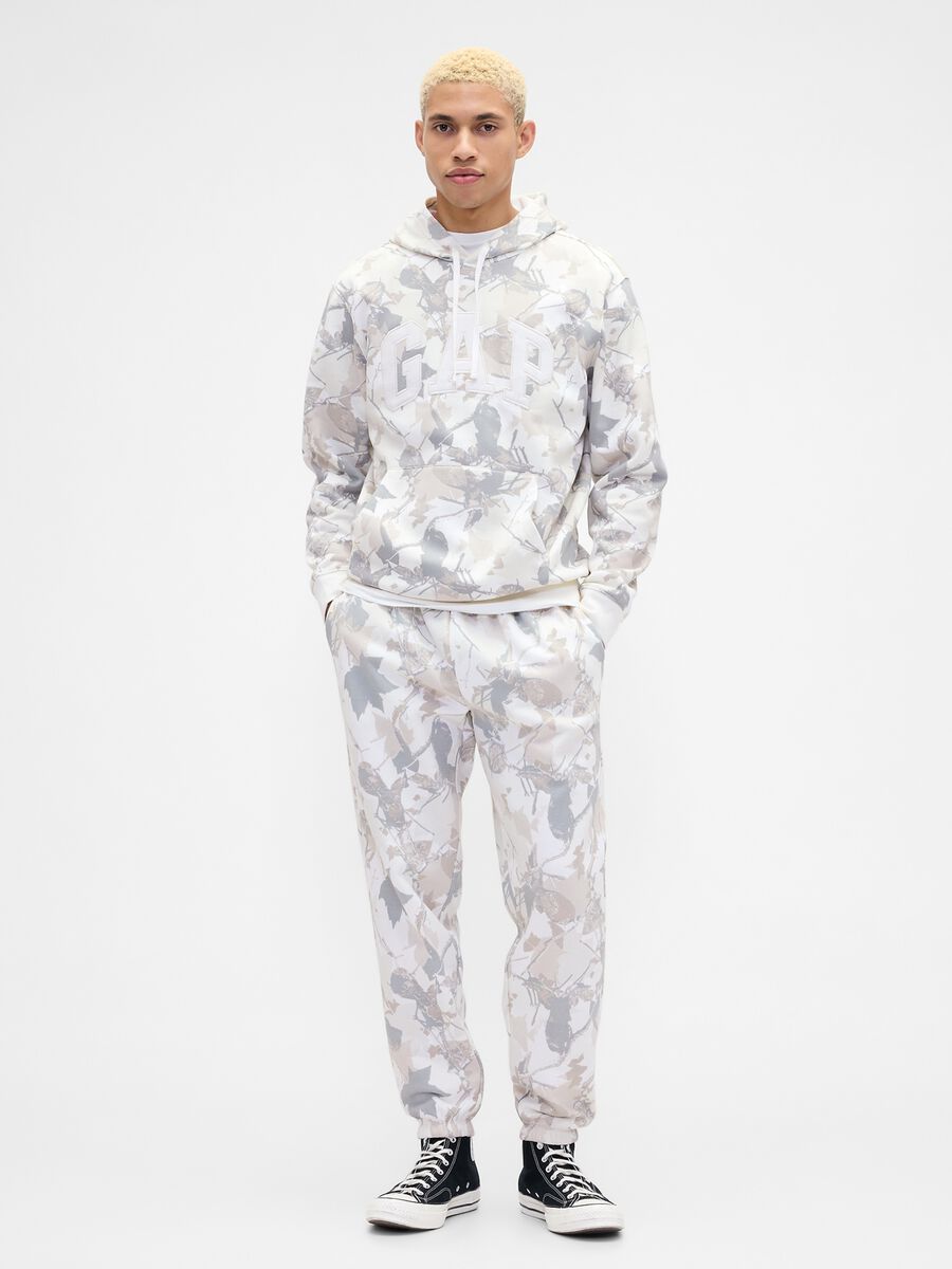 Multicolour Hoodie with Logo Man_2