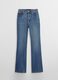 Jeans flare fit effetto maltinto_4