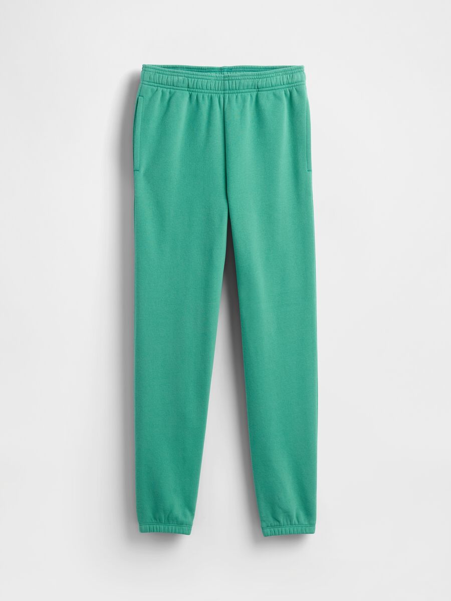 Pantaloni verdi in misto cotone Bambino_4