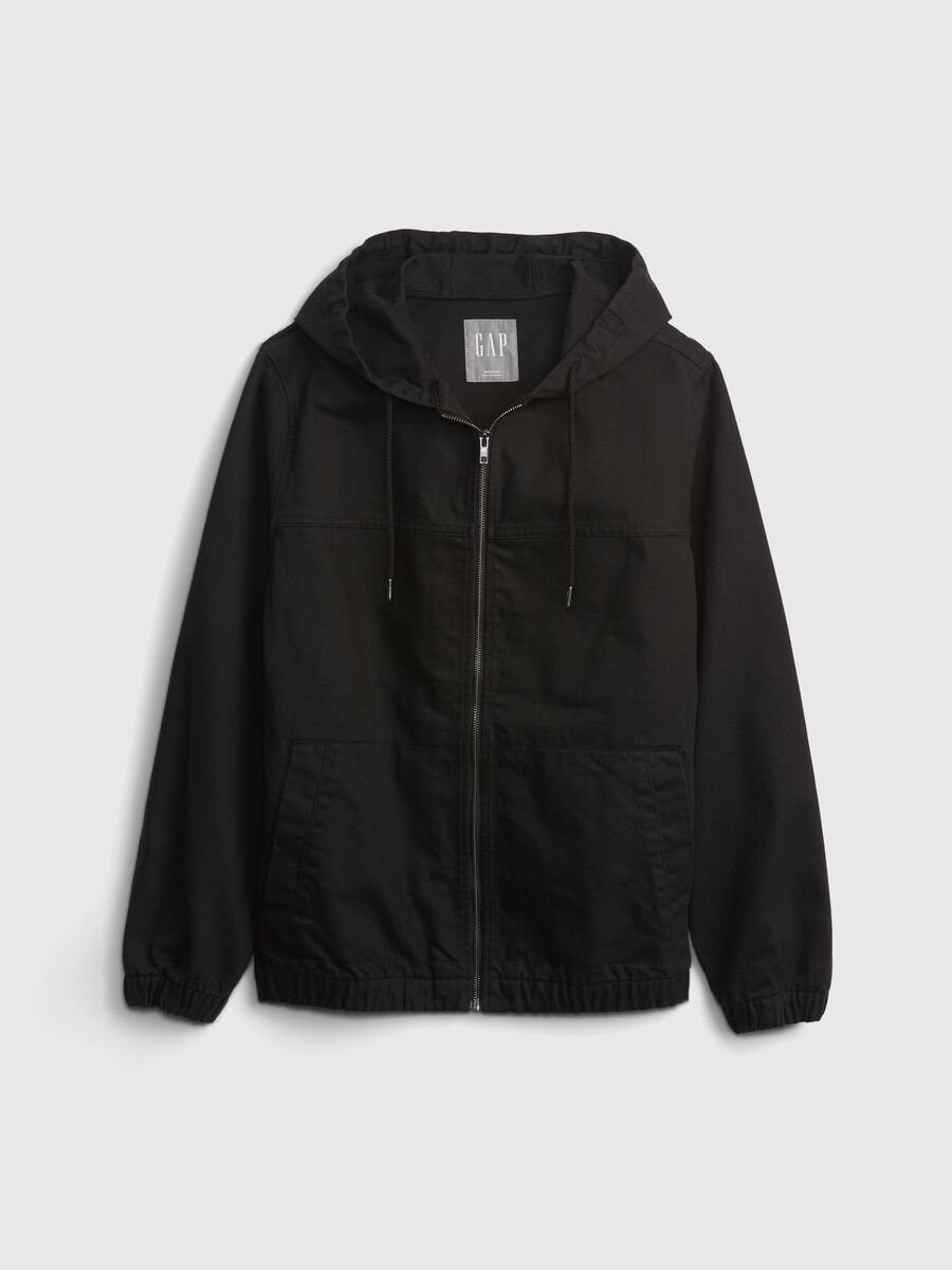 Full-zip jacket with hood Man_3