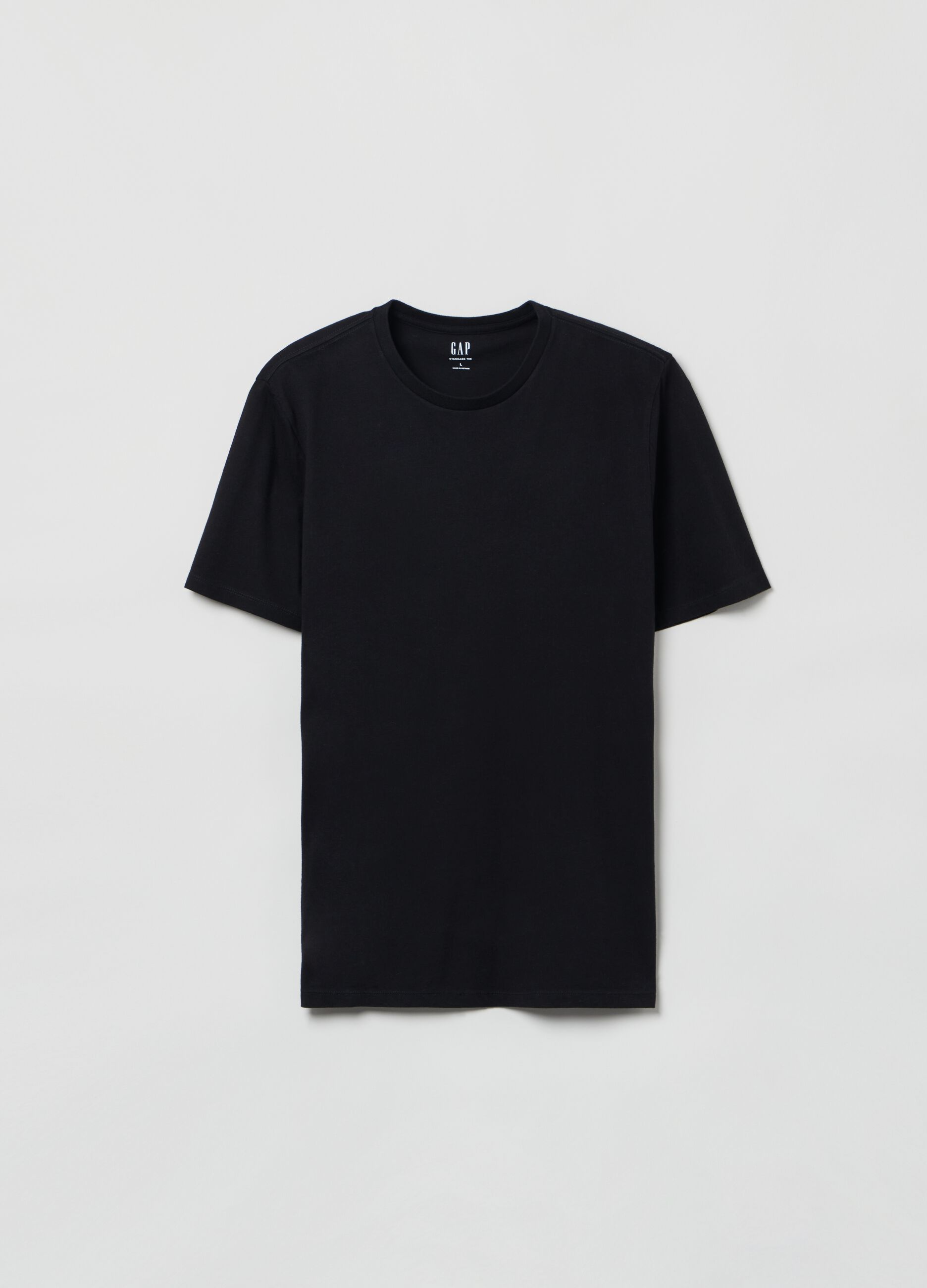 Cotton T-shirt with crew neck_1