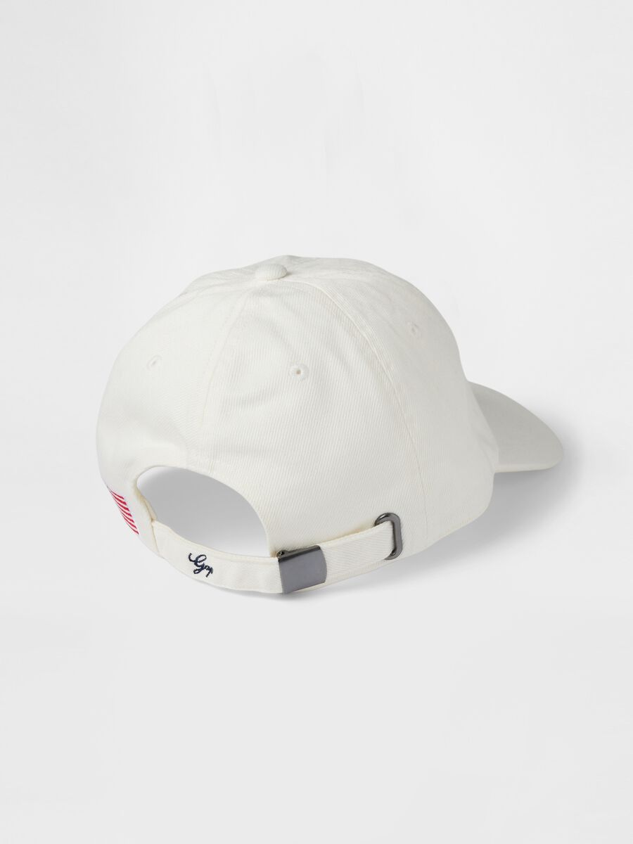 Berretto da baseball in cotone con ricamo logo Uomo_1
