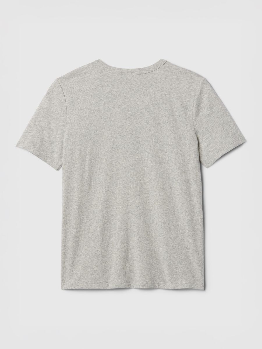 T-shirt grigia con logo GAP Bambino_1