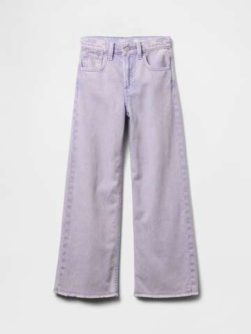 Jeans lilla wide leg in cotone e Lyocell_3