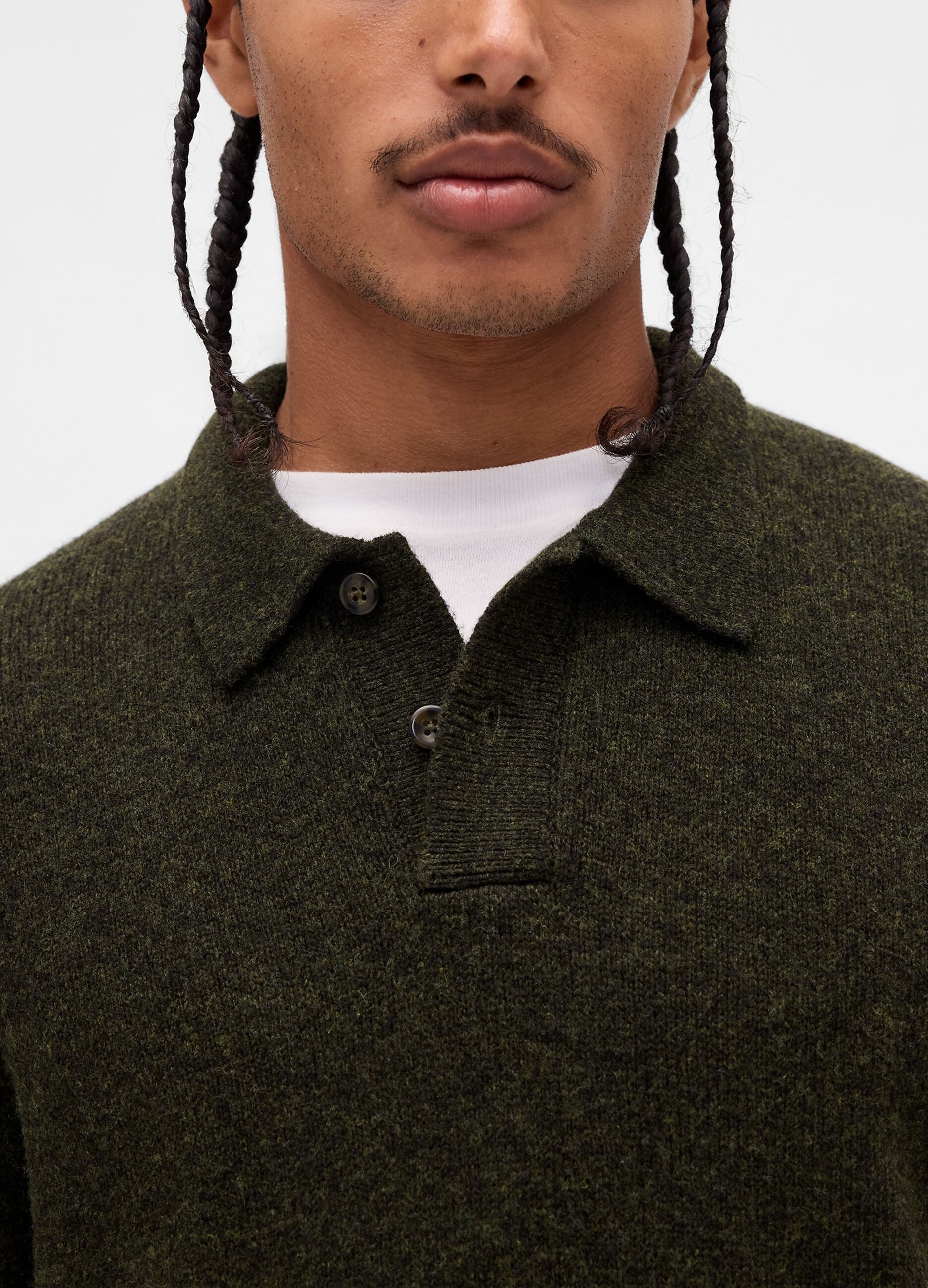 Pullover in misto lana