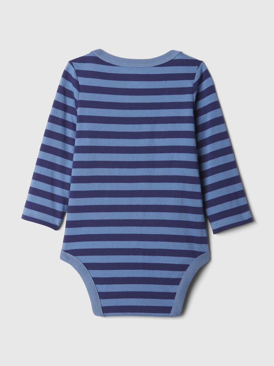 Body a maniche lunghe in cotone Neonato_1