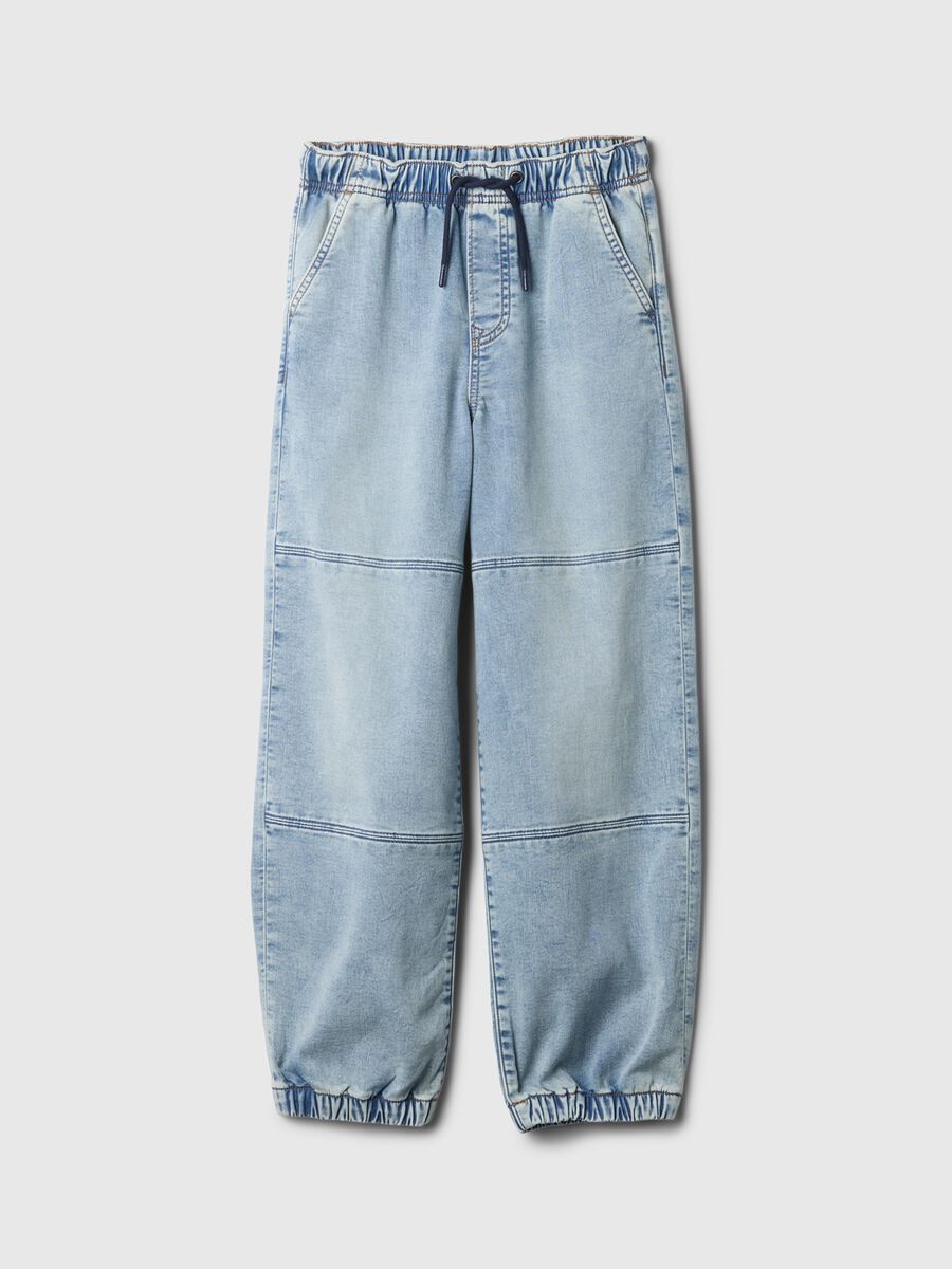 Blue denim trousers for kids Boy_3