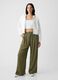 Wide-leg trousers with high waist and darts_3