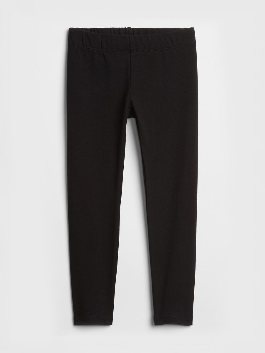 Stretch Black Leggings Girl_0