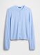 Cardigan azzurro in misto cotone_3