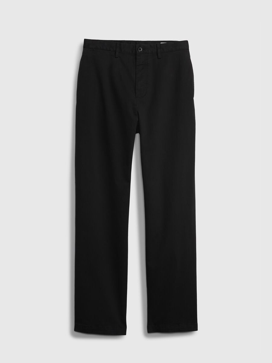 Loose-fit trousers in stretch cotton Man_3