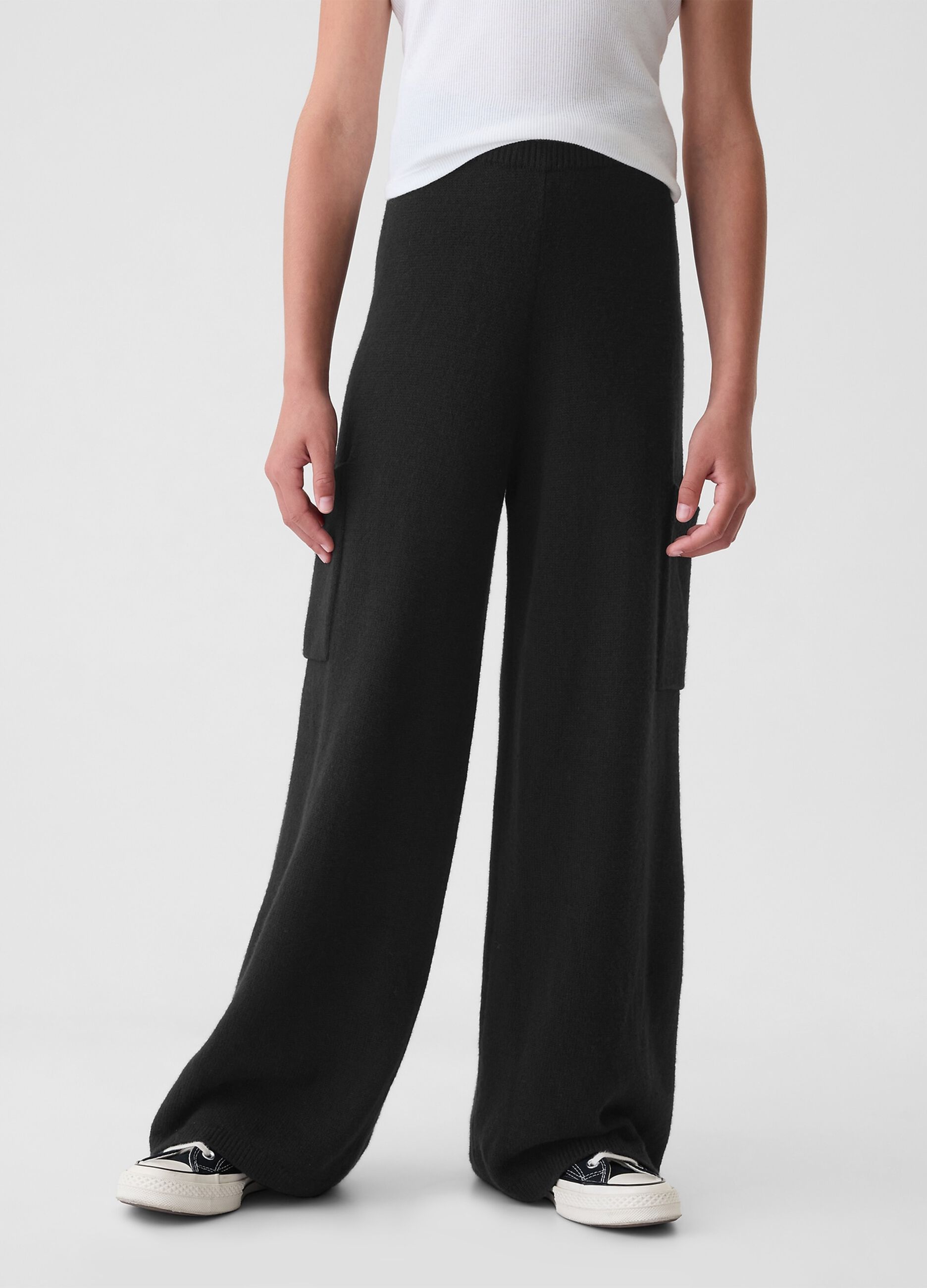 Wide-leg knit trousers_1