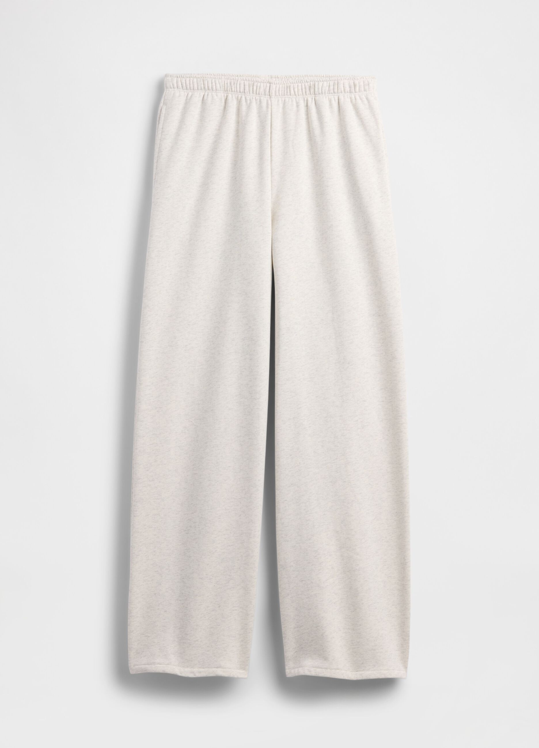 Pantaloni bianco in misto cotone_5