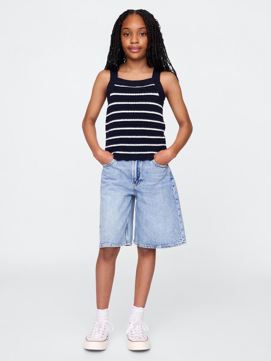 Top in cotone Bambina_2