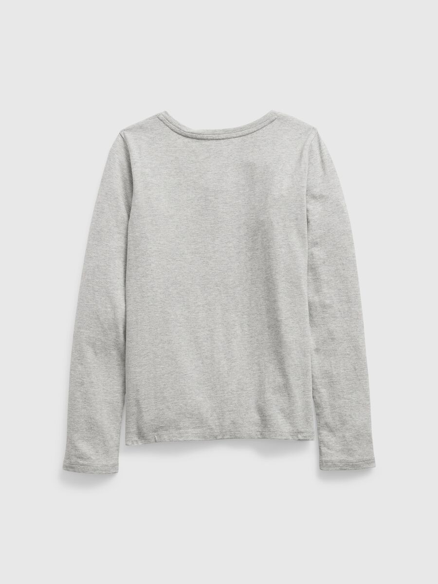 Two-pack, long-sleeved, printed T-shirt Girl_1