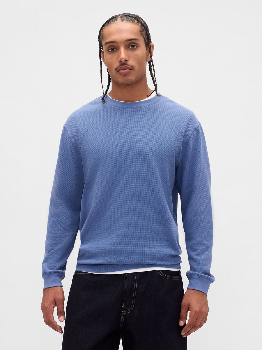 Maglia a maniche lunghe elasticizzata Uomo_0