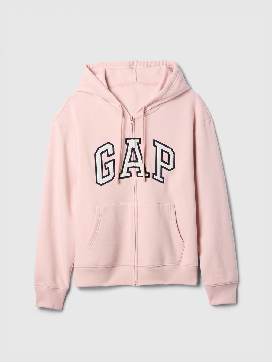 Hooded Full-Zip Sweatshirt Woman_4