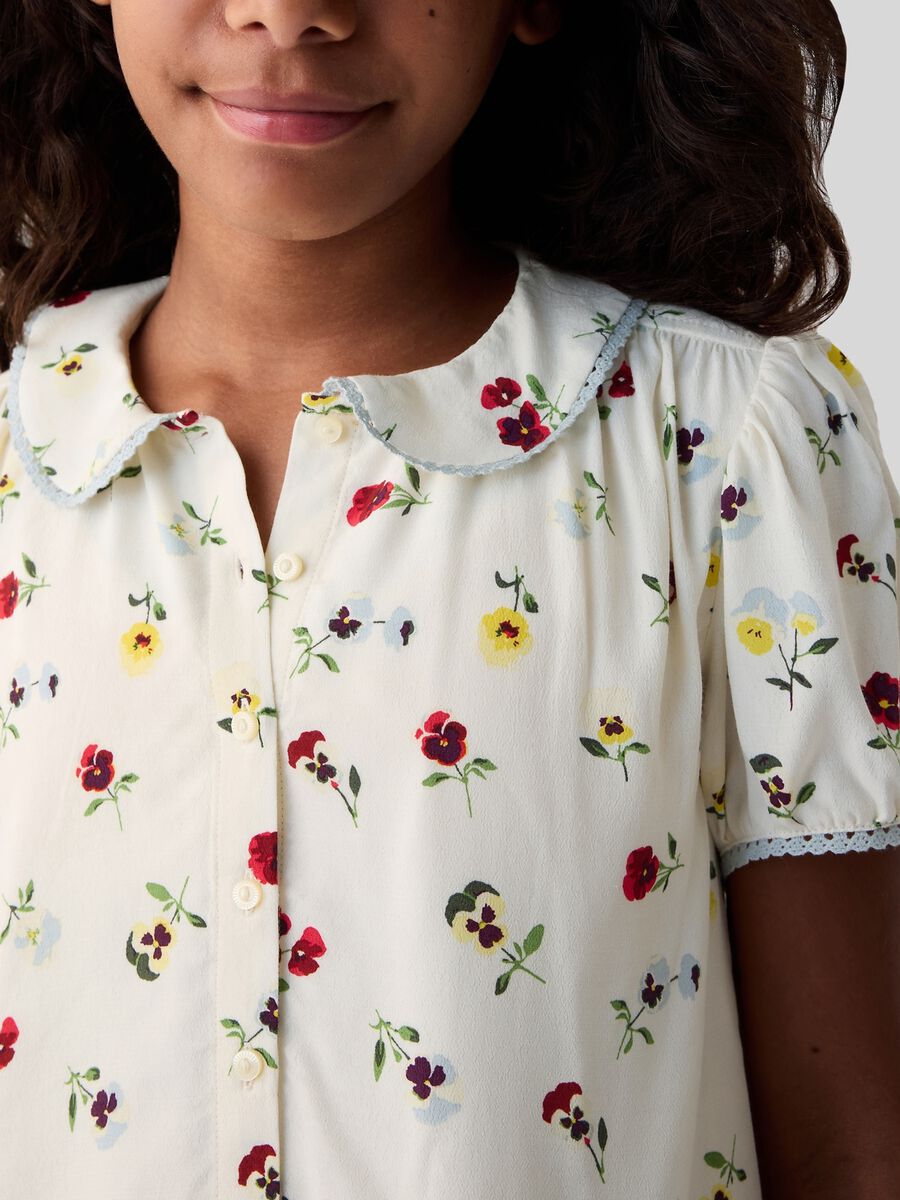 GAP x DÔEN Camicia con fantasia floreale Bambina_1